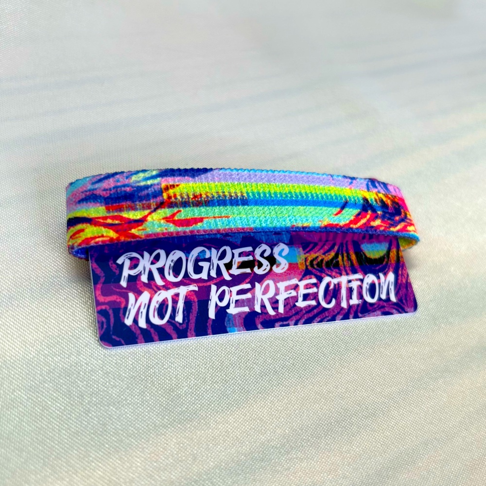 ZOX “ PROGRESS NOT PERFECTION “ BRACELET